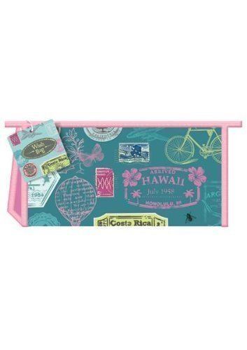Travel Cosmetic Bag - Stylish Stamp Design Wash Bag for SRMB