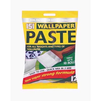 Wallpaper Paste Pack - 12 Pint Easy Mix Formula 00008-20