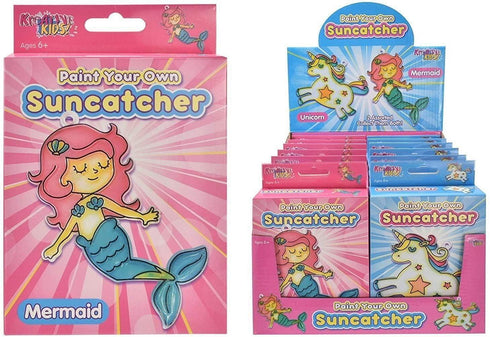 KREATIVE KIDS ASSORTED PAINT YOUR OWN SUNCATCHER. TY1533