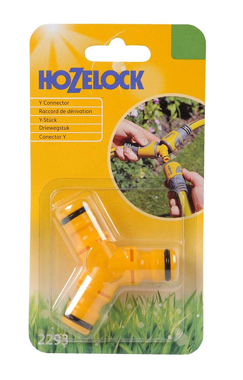 Hozelock Y Connector 2293P9000 - Essential for Garden Irrigation