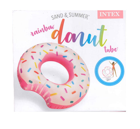 Inflatable Donut Float - INTEX 39 Inch Tube Pool Float TY0467