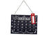 CHRISTMAS COUNTDOWN ADVENT BLACK BOARD WITH WHITE CHALK 525012. 551703