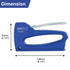 RAPESCO Z-DUO STAPLE TACKER WITH 300 STAPLES - BLUE. ROP0955