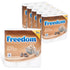 FREEDOM 3 PLY TOILET ROLLS SHEA BUTTER PACK OF 5 X 9 ROLLS. F0905T3NSBN01 FRT39SH