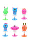 MONSTER JUMP UPS (4-5CM) 6 ASSORTED DESIGNS IN POLYBAG. T88809