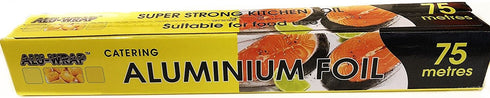 ALU WRAP LARGE EXTRA STRONG CATERING KITCHEN FOIL 300MM X 75M. 10666-FX12