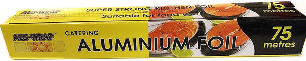 ALU WRAP LARGE EXTRA STRONG CATERING KITCHEN FOIL 300MM X 75M. 10666-FX12