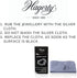 Silver Polishing Cloth - Hagerty 30cm x 36cm A100698