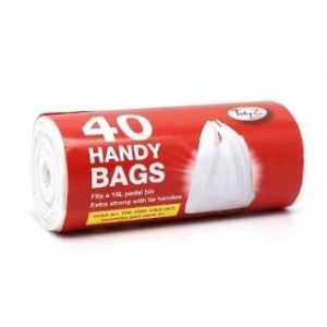 Pedal Bin Bags - TIDYZ Extra Strong 15L Pack of 40 | B0046D