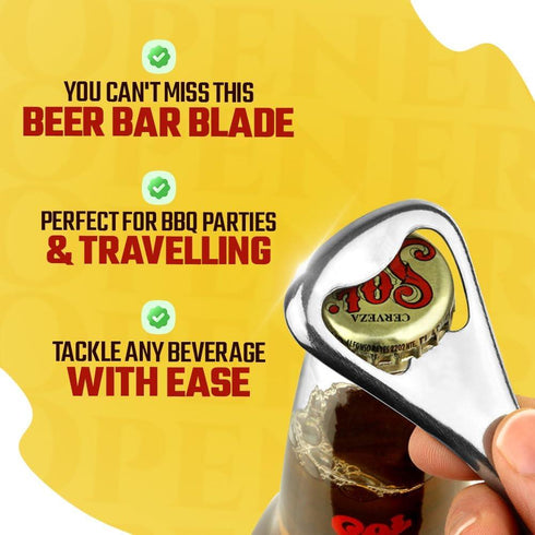 HOME SMART RETRO CROWN BOTTLE OPENER 3/PK. RY2376