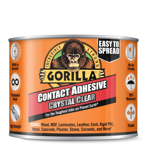 Clear Contact Adhesive - Gorilla Glue in Tin 250ml 2144101