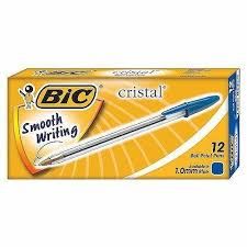 BIC Cristal Medium 1mm Pen Blue 12-Pack - KD22081 170933
