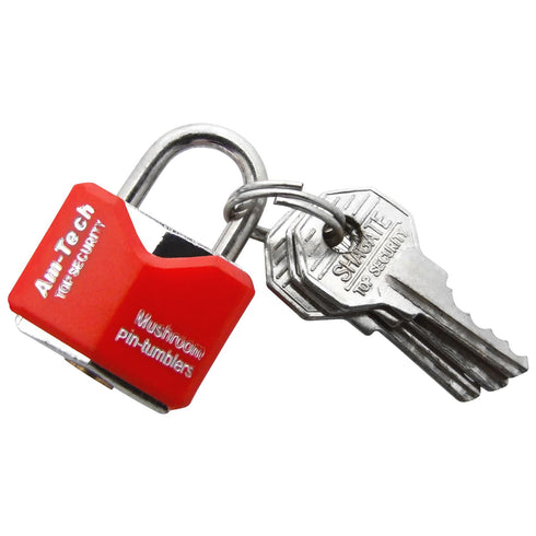 Chrome Plated Padlock - AM-TECH 20MM RHOMBIC T0701 Security