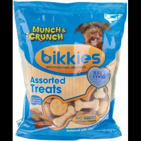 Dog Dental Treats - Munch & Crunch Bikkies for Pets Hygiene 400G