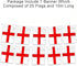 SHATCHI ENGLAND ST GEORGES BUNTING 20 FLAG 10M. 117940