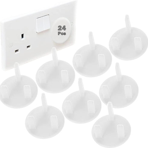 BABYPIPKIN HOME BABY SAFETY SOCKET COVERS 12/PK. Z66055
