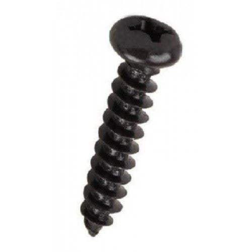 Black Wood Screws - FAST PAK VALUE 0805 8x1' Round Head 15/Pack