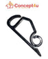 50 EXTERNAL LIGHT GUTTER HOOKS BLACK. 56477 FF04B