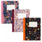 PACK OF 3 PUKKA ASSORTED BLOOM COMPOSITION BOOK 140 PAGS. 9516-BLM