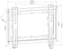 Fixed TV Wall Bracket for 17"-42" - SF201 200x200 129.540UK