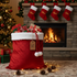 DELUXE GIANT CHRISTMAS / XMAS SANTA SACK 77CM X 60CM SGNT (I.E. STOCKING IDEAL PRE.... KSGNT