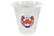 Crab Bucket 9 Inch - Durable CLEAR CRAB BUCKET 9" / 23CM TY5537