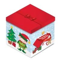 ELF DESIGN SQUARE FLATE BOX. X-21945-BX