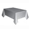 Silver Table Cover - Caroline Plastic 54x108 Inch Protection