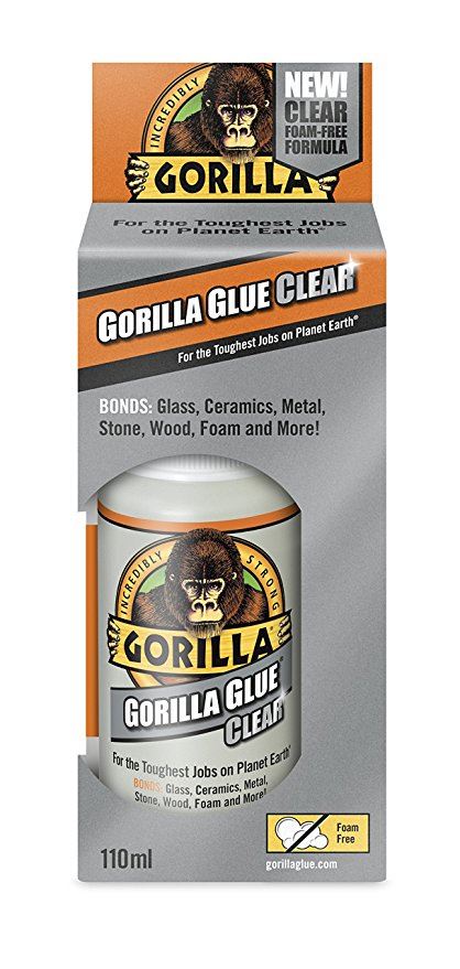 Clear Gorilla Glue Adhesive 110ml - Strong Bonding Power