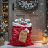 DELUXE GIANT CHRISTMAS / XMAS SANTA SACK 77CM X 60CM SGNT (I.E. STOCKING IDEAL PRE.... KSGNT