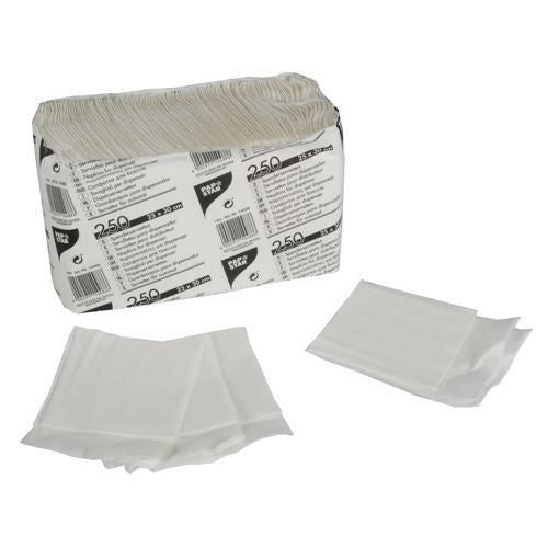 PAP STAR TISSUE / NAPKINS FOR DISPENSER 25CM X 30CM 1000/PK. PS14488_4