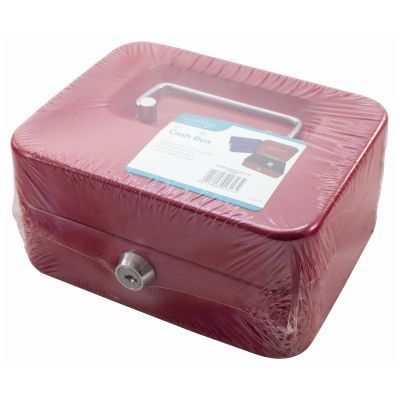Cash Box 6 Inch - Secure BLACKSPUR CB111 Storage Solution