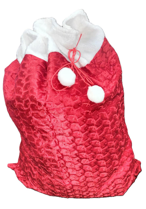 DELUXE GIANT CHRISTMAS / XMAS SANTA SACK 77CM X 60CM SGNT (I.E. STOCKING IDEAL PRE.... KSGNT