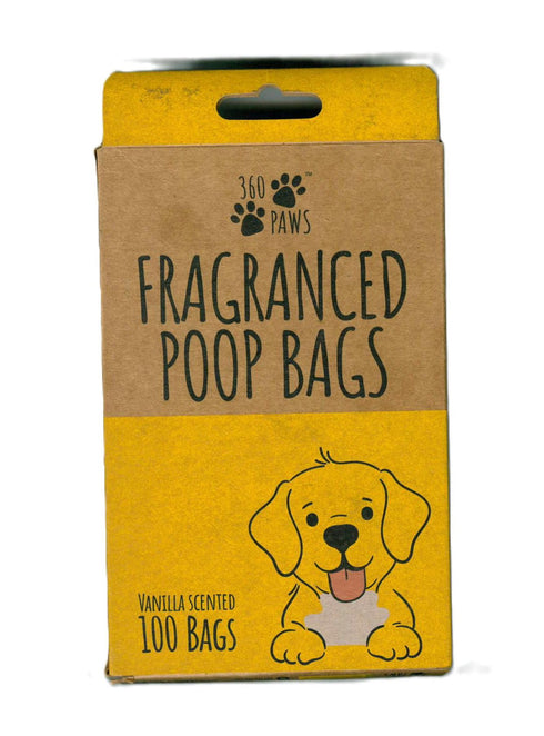 Fragranced Dog Poop Bags - Eco-Friendly, 100 Pack | EC238