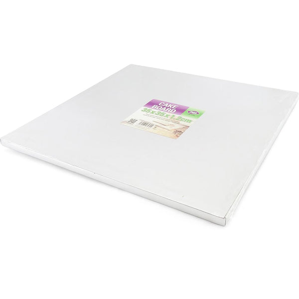 Silver Cake Board - 14 Inch Square Pack of 5 | PPS93230