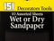 Wet Dry Sandpaper - 151 HD1004E Sheets 8/Pack for Versatile Use