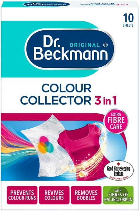 DR BECKMANN COLOUR & DIRT COLLECTOR 10 SHEETS. 7525