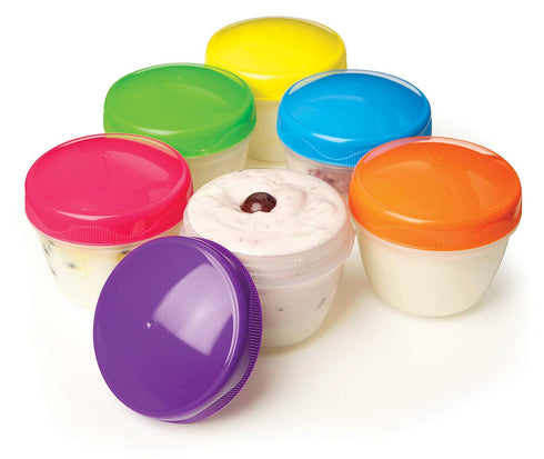 SISTEMA YOGURT TO GO ROUND CONTAINERS / POTS 150ML 2/PK. 21466