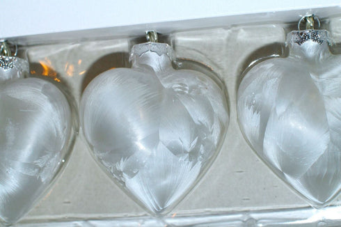 10 FROSTED HEART LED LIGHT GARLAND CHRISTMAS. XMS0178