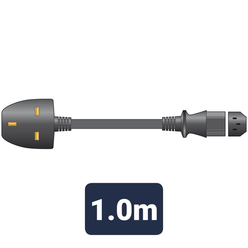 UK Kettle Lead Cable 1M - MERCURY 114.003UK High-Quality Power Cord
