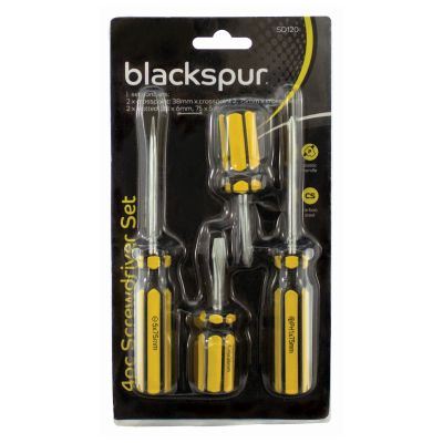 Blackspur Screwdriver Set 4/PK BBSD120 - Precision Tools