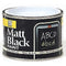 Matt Black Paint - 151 Varnish Coating Tin 180ml DY024A