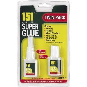 Super Glue 5g - Quick Bonding Adhesive 2-Pack KC4252