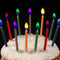 Angel Flames Birthday Candles - Colorful 12 Pack X09065