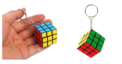 Magic Cube Keyring - Portable Puzzle Fun on the Go | 3628