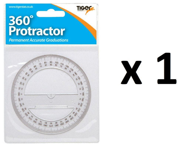 360 Degree Protractor - TIGER 10CM 4 Inch T301478