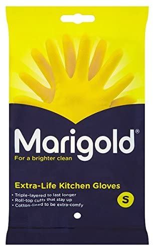 SMALL MARIGOLD EXTRA LIFE KITCHEN GLOVES SINGLE PAIR. FH037106