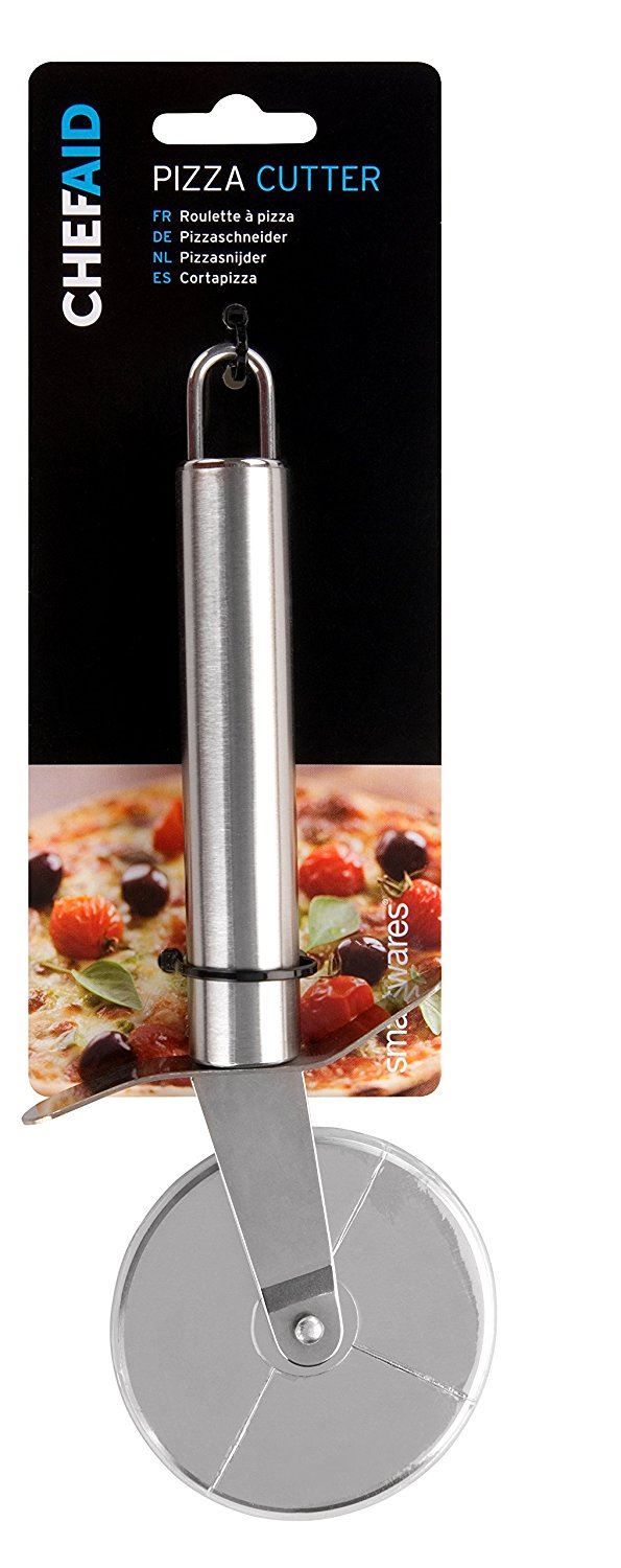 Stainless Steel Pizza Cutter - CHEF AID 10E10427