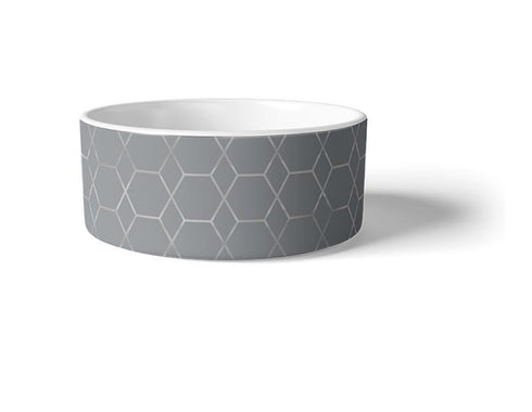 Ceramic Dog Bowl - KINGDOM Pet Feeding Dish 15cm PET6503OB