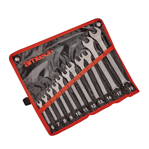 11 PIECES COMBINATION METRIC SPANER SET. AMK0400